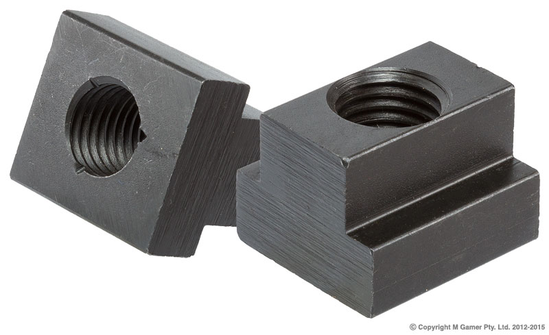 T Slot Nut M20 Stud, 22mm Slot